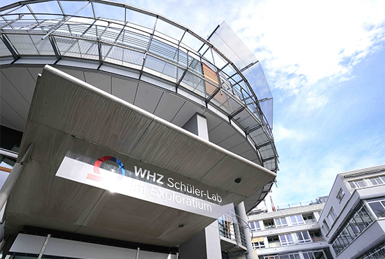 Eingang zum WHZ-SchülerLab