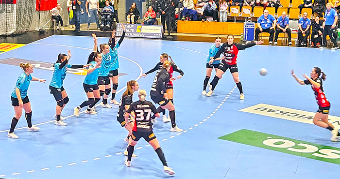 BSV Sachsen im Angriff BSV Sachsen mit Ballbesitz