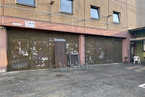 Vor der Graffiti-Aktion, Foto: A. Sandmann