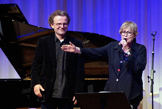 Uschi Brühning mit Christian von der Goltz 