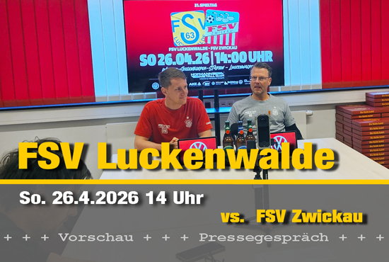 Daniel Haubner und Rico Schmitt zur Pressekonferenz