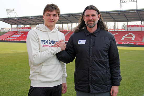 Clemens Boldt mit Robin Lenk