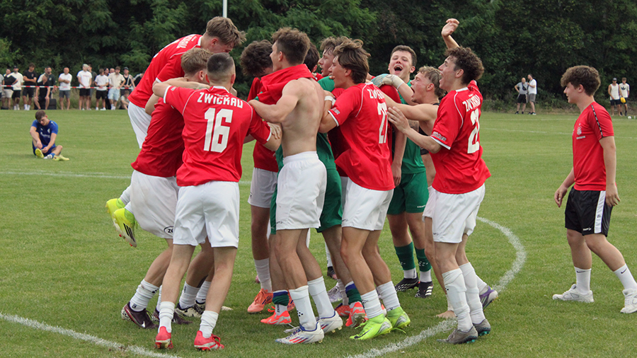 Der FSV Nachwuchs jubelt