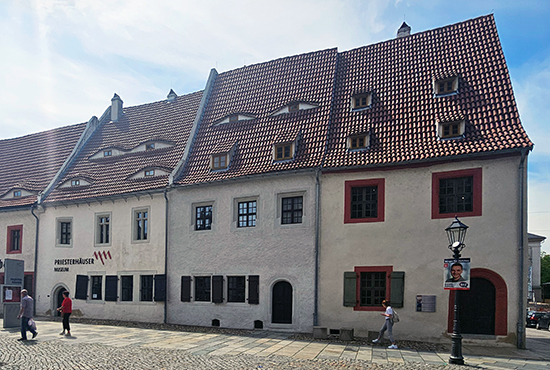 Ansicht Priesterhäuser Zwickau