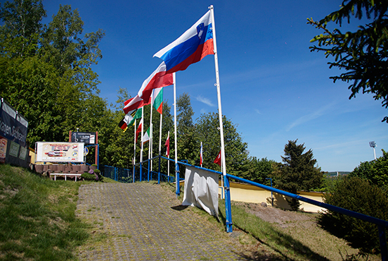 Rodelbahn  am Westsachsenstadion in Zwickau